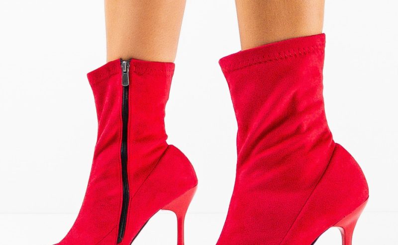 Botine dama Meda Rosii