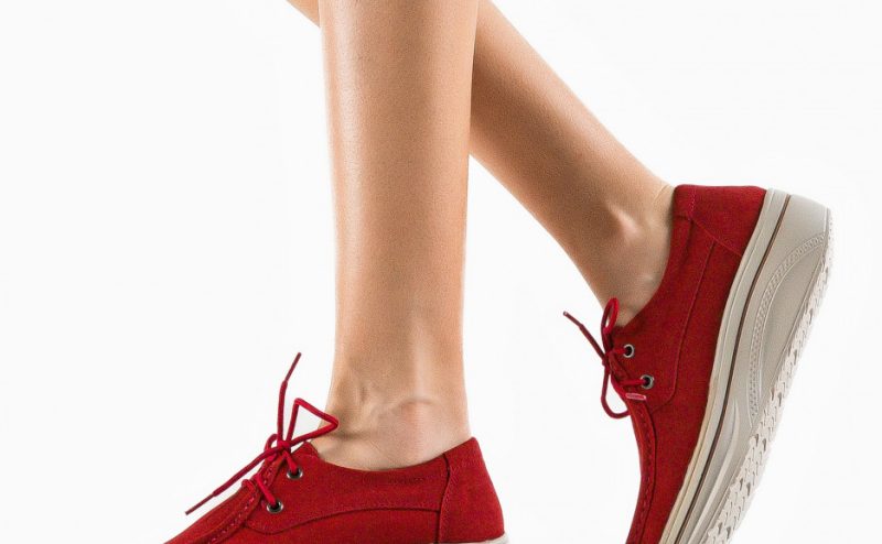 Pantofi Casual Auron Rosii