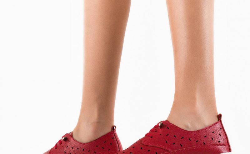 Pantofi Casual Balaj Rosii