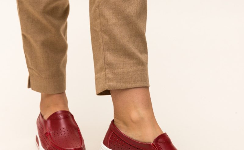 Pantofi Casual Bicaz Rosii