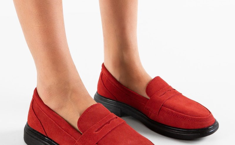 Pantofi Casual Butler Rosii