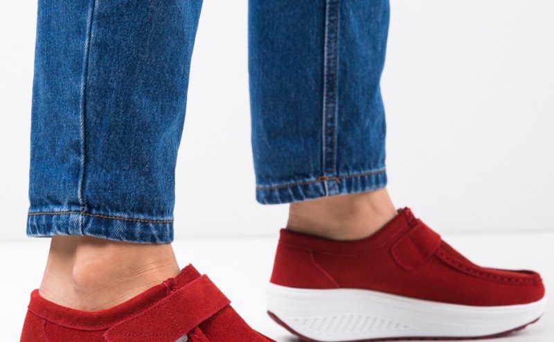 Pantofi Casual Marko Rosii 2