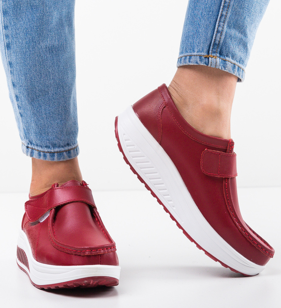 Pantofi Casual Marko Rosii