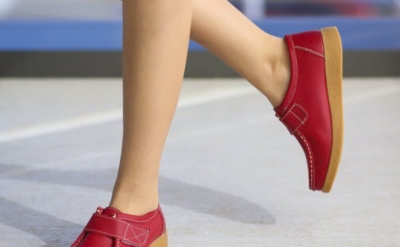 Pantofi Casual Monta Rosii