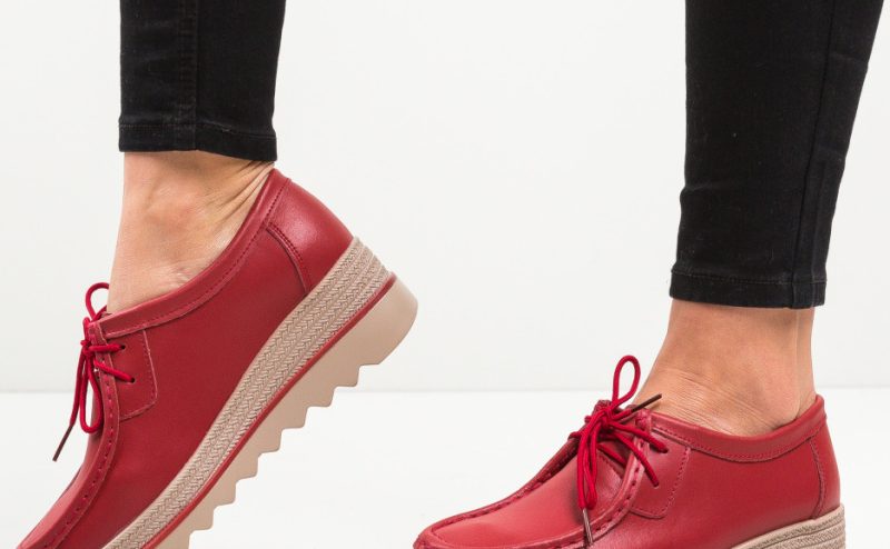 Pantofi Casual Sag Rosii