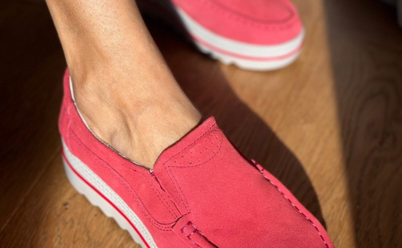 Pantofi Casual Smirno Rosii