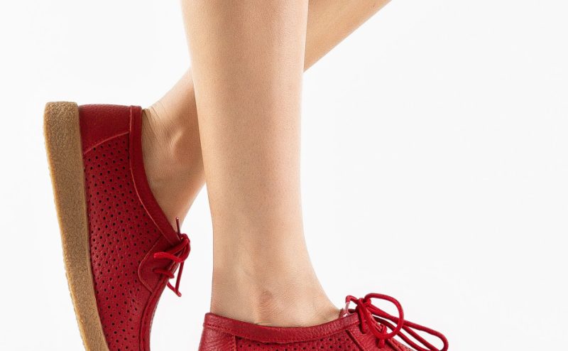Pantofi Casual Yorker Rosii