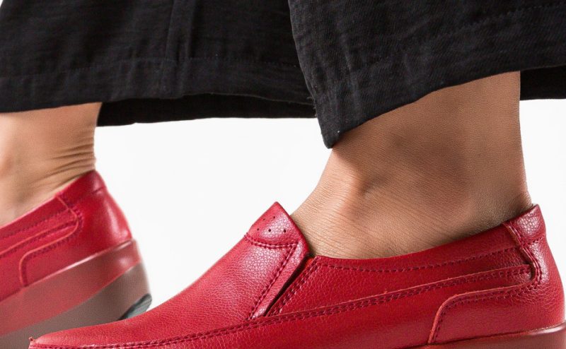 Pantofi Casul Freeman Rosii