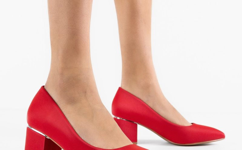 Pantofi dama Berry Rosii