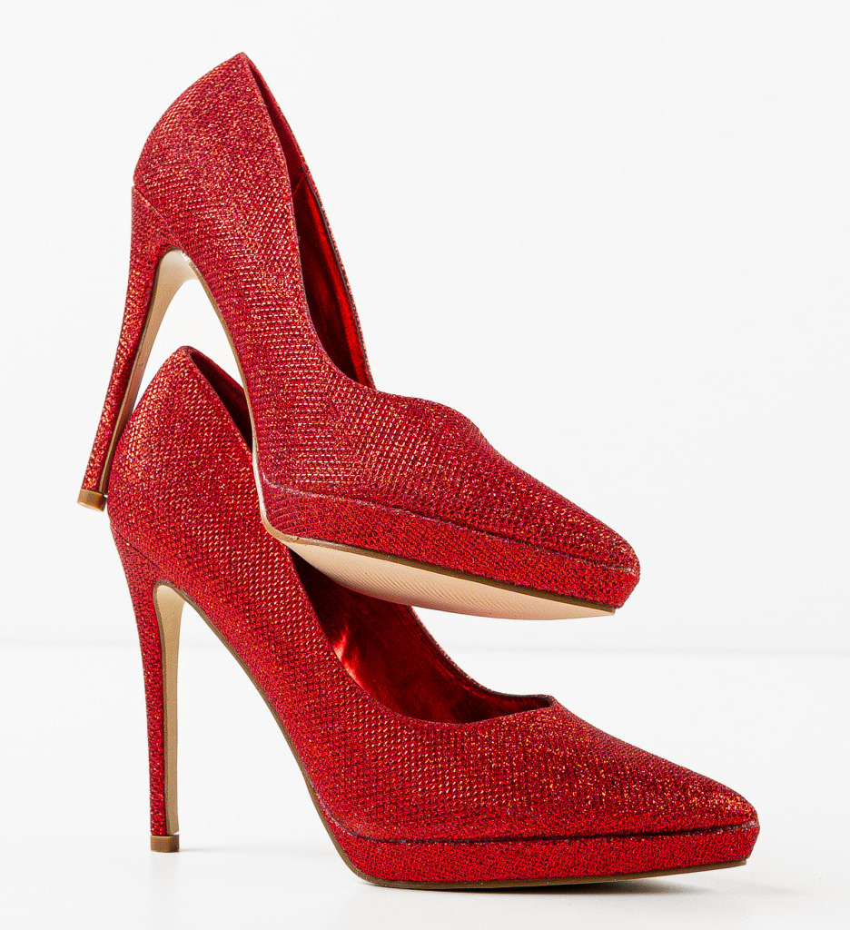 Pantofi dama Burton Rosii