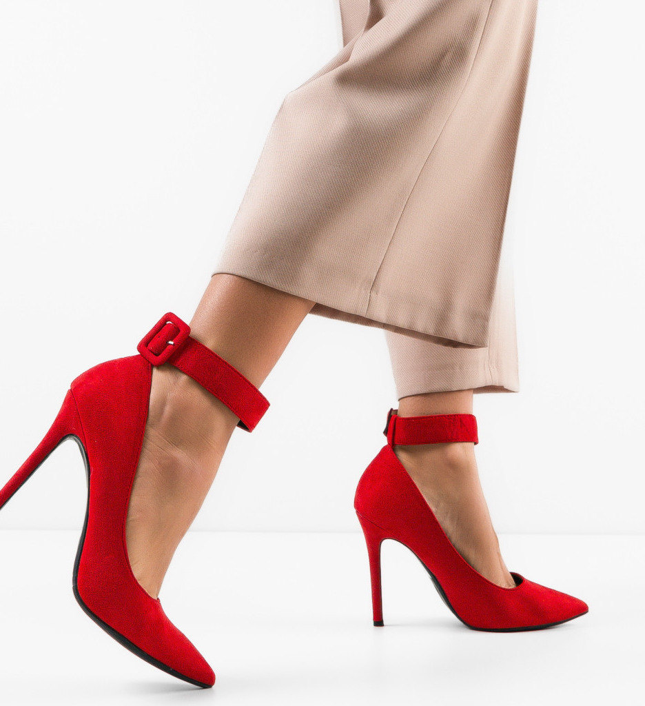 Pantofi dama Ewa Rosii