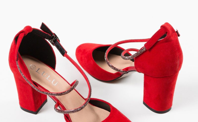 Pantofi dama Jonak Rosii