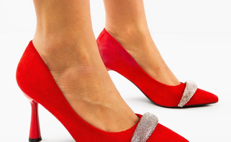 Pantofi dama Kadar Rosii