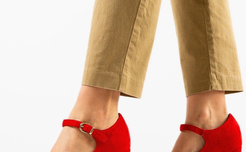 Pantofi dama Kimberly Rosii