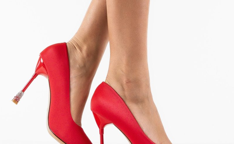 Pantofi dama Monserrat Rosii