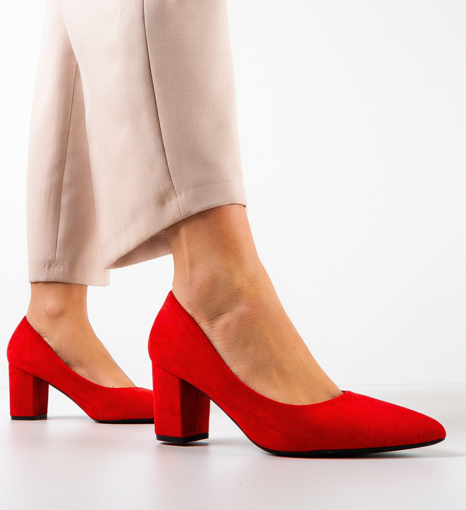 Pantofi dama Monty Rosii