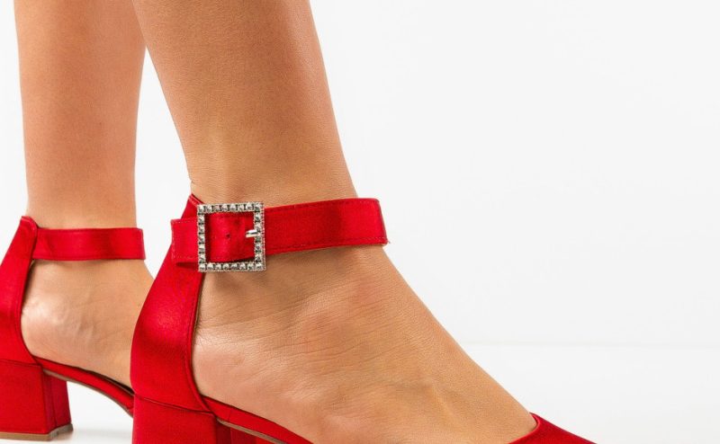 Pantofi dama Nature Rosii