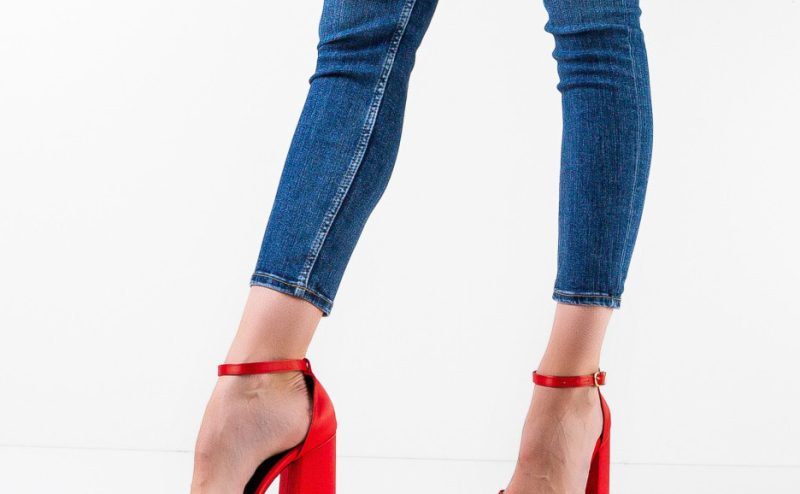 Pantofi dama Versoma Rosii 2