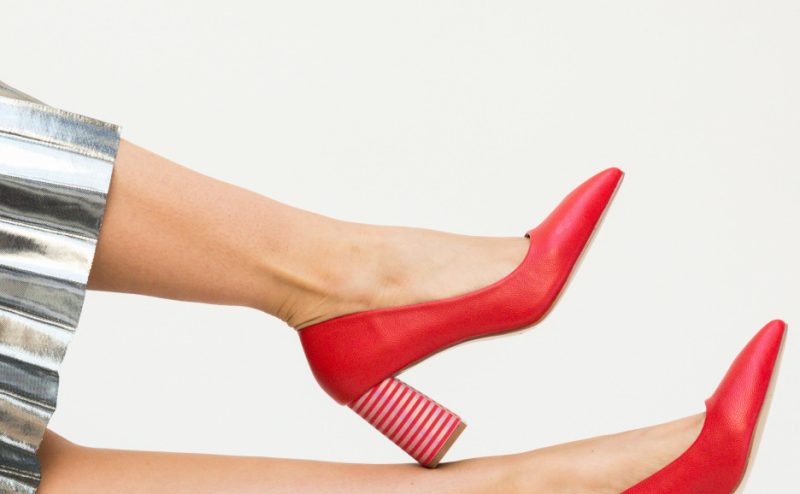 Pantofi Jaylen Rosii