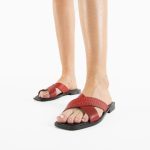 Papuci dama Harford Rosii