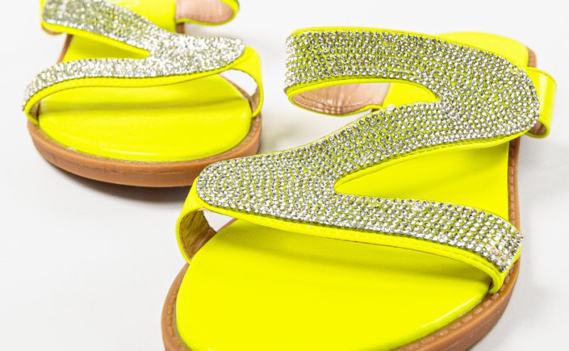 Papuci dama Preda Galbene