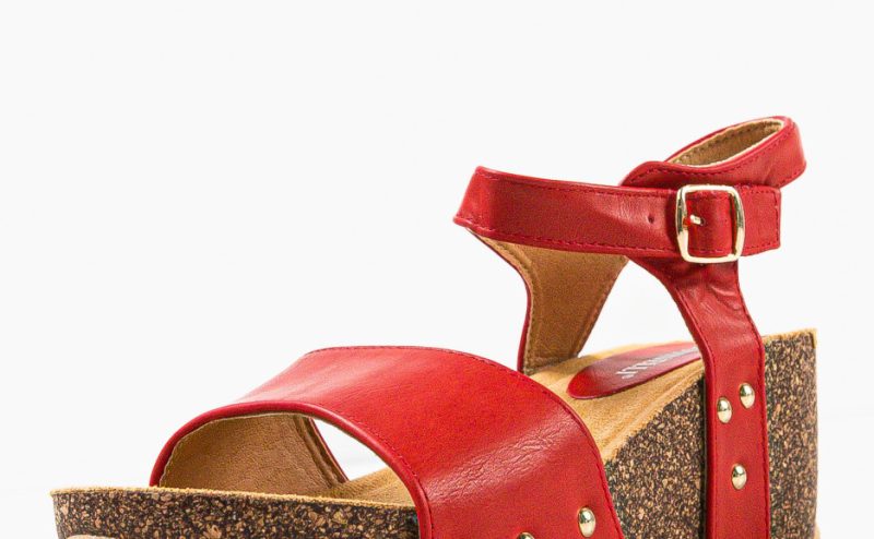 Platforme dama Macie Rosii