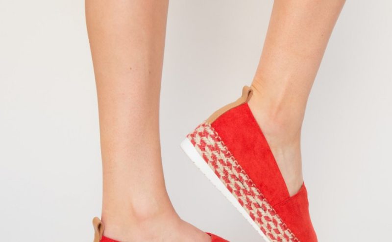 Espadrile Simano Rosii