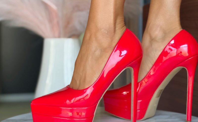 Pantofi dama Heath Rosii 2