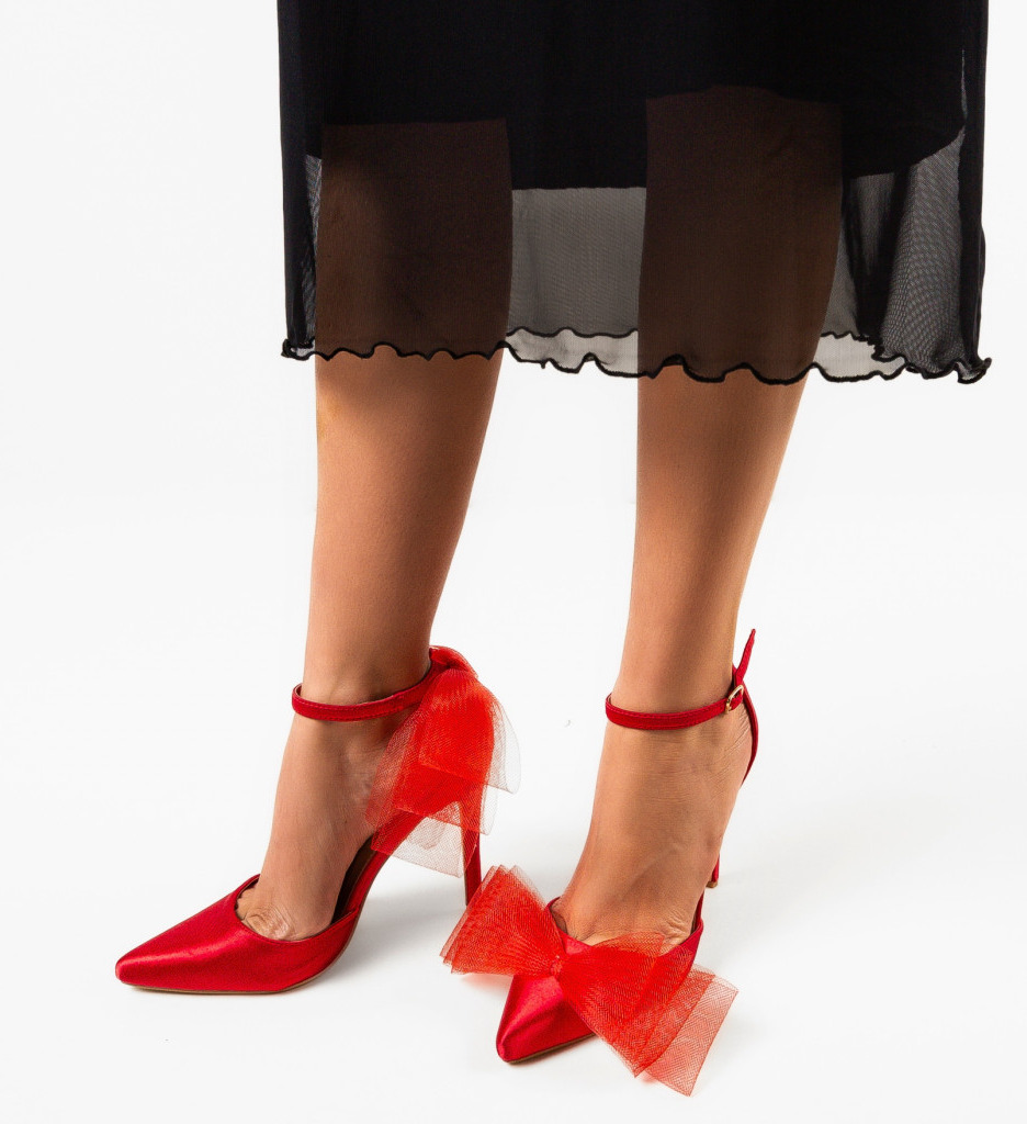 Pantofi dama Jarh Rosii