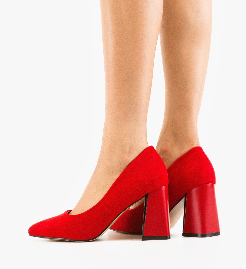 Pantofi dama Nimua Rosii