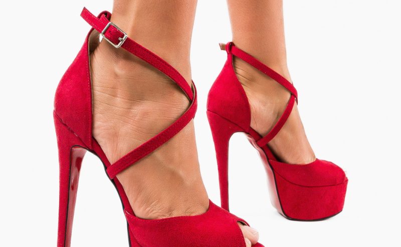 Sandale dama Opega Rosii