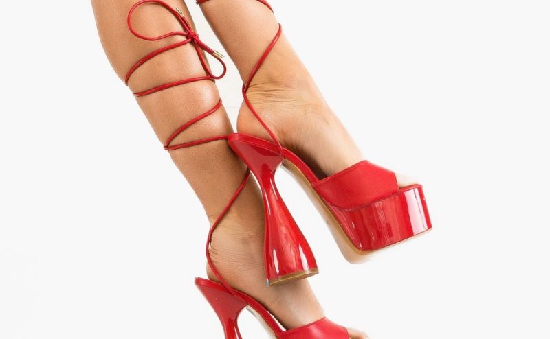 Sandale dama Sarlaar Rosii